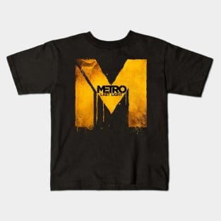 METRO LAST LIGHT LOGO Kids T-Shirt